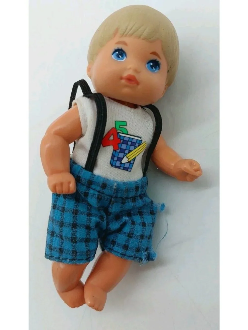 Mattel Happy Heart Family Blonde Boy Doll 4